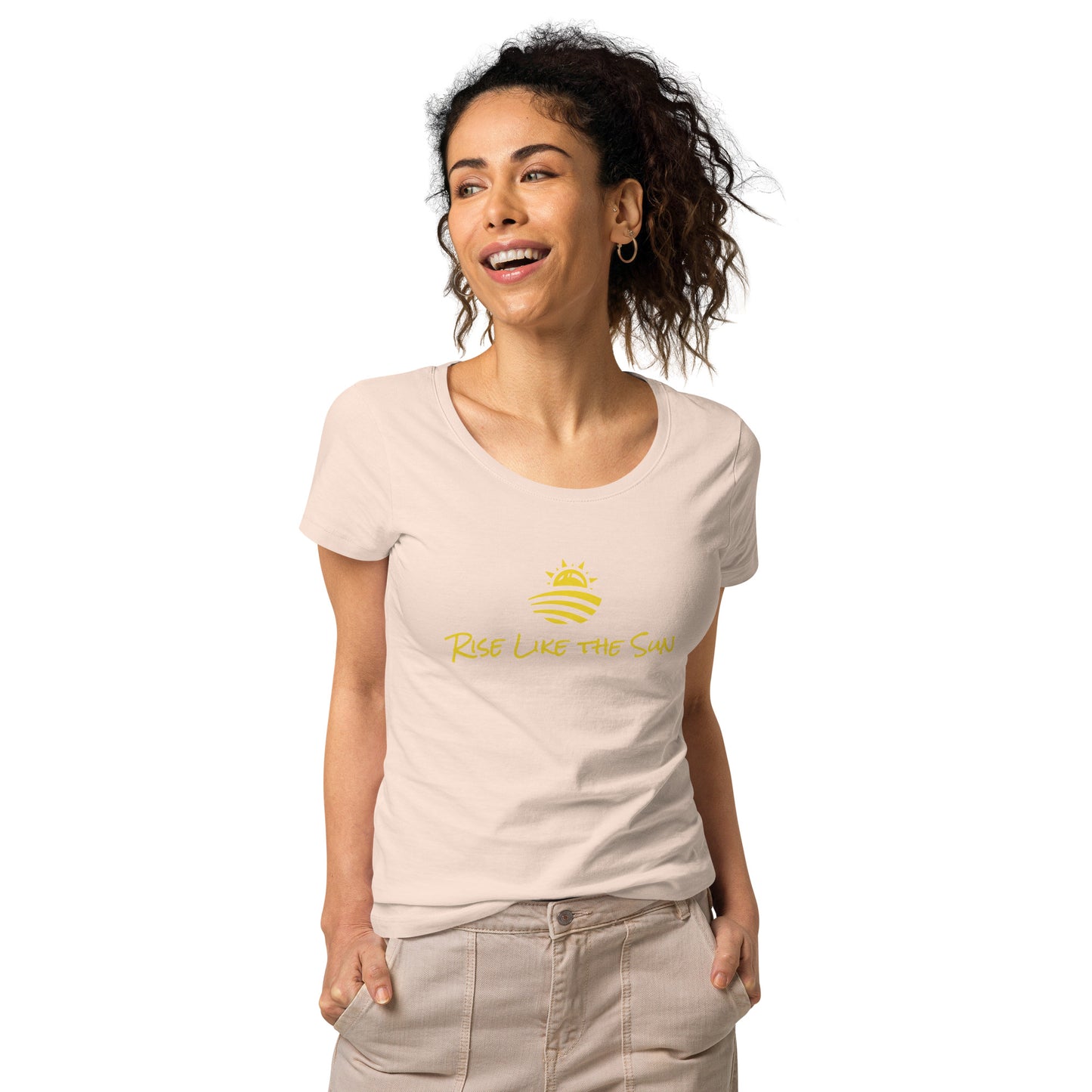 Women’s Organic t-shirt: Rise Like the Sun