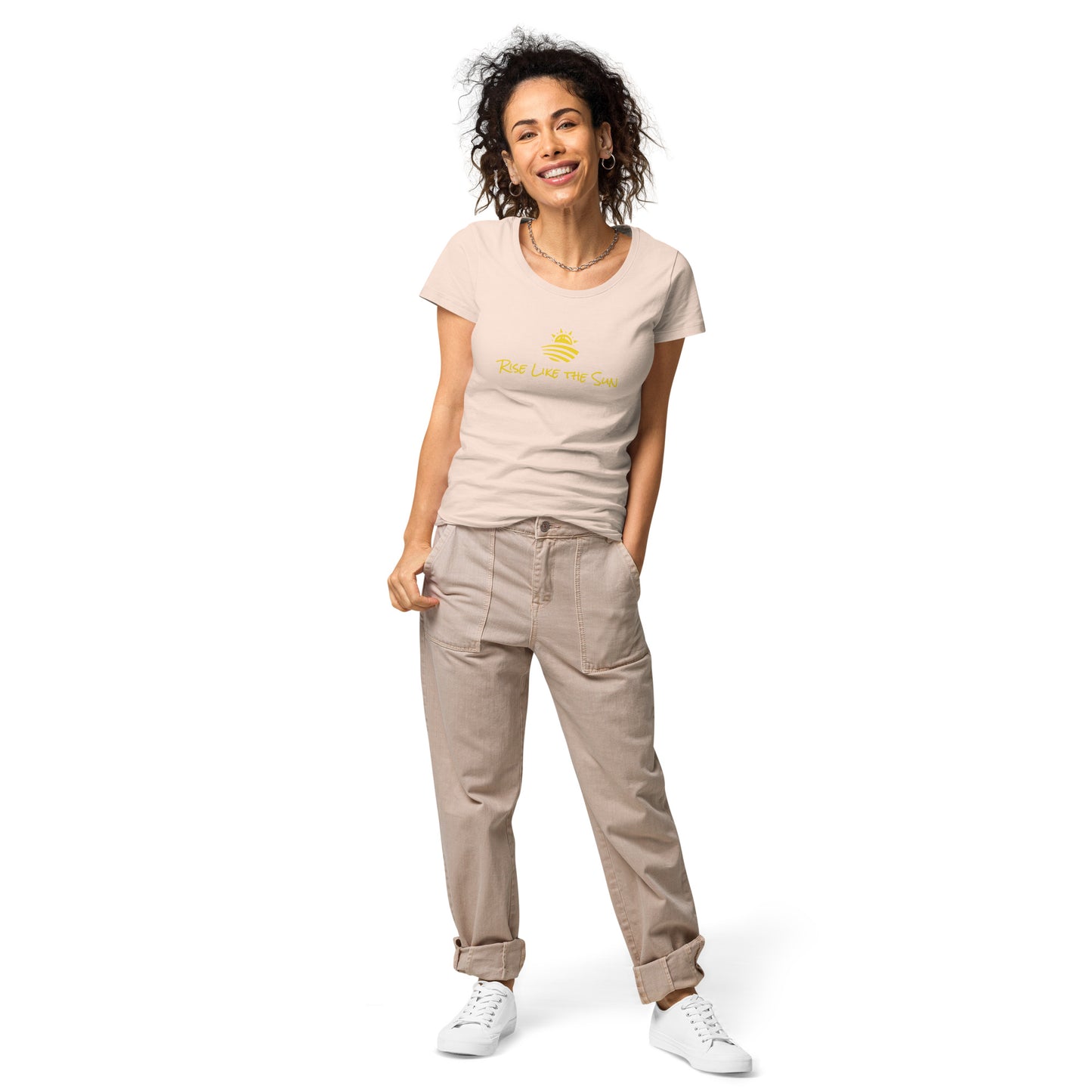 Women’s Organic t-shirt: Rise Like the Sun