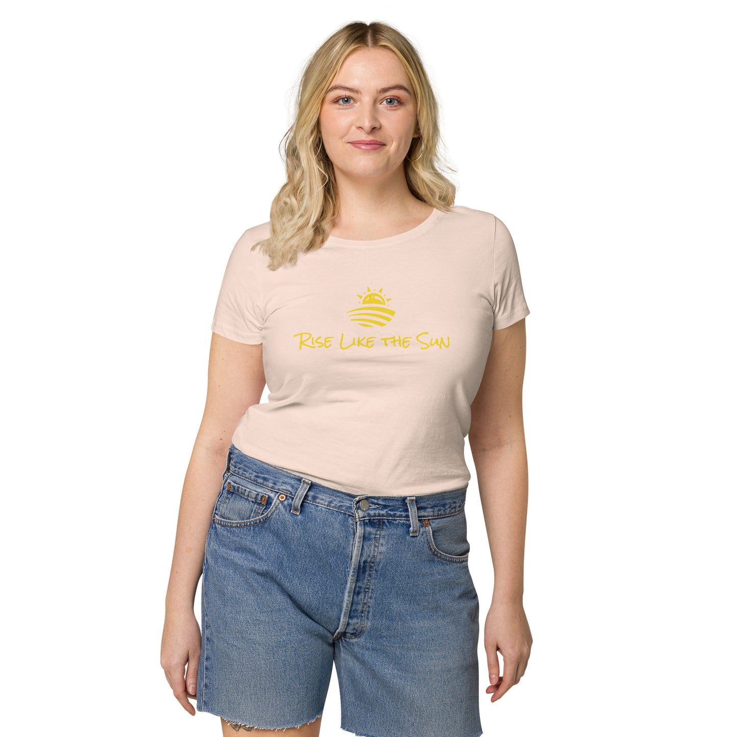 Women’s Organic t-shirt: Rise Like the Sun