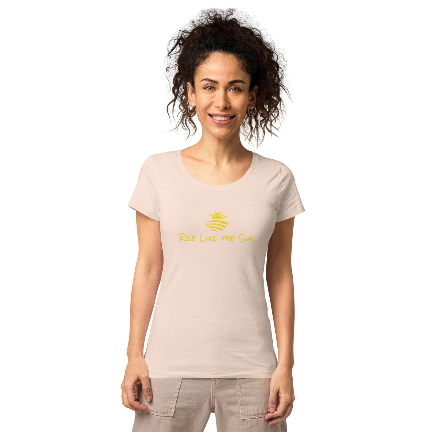Women’s Organic t-shirt: Rise Like the Sun