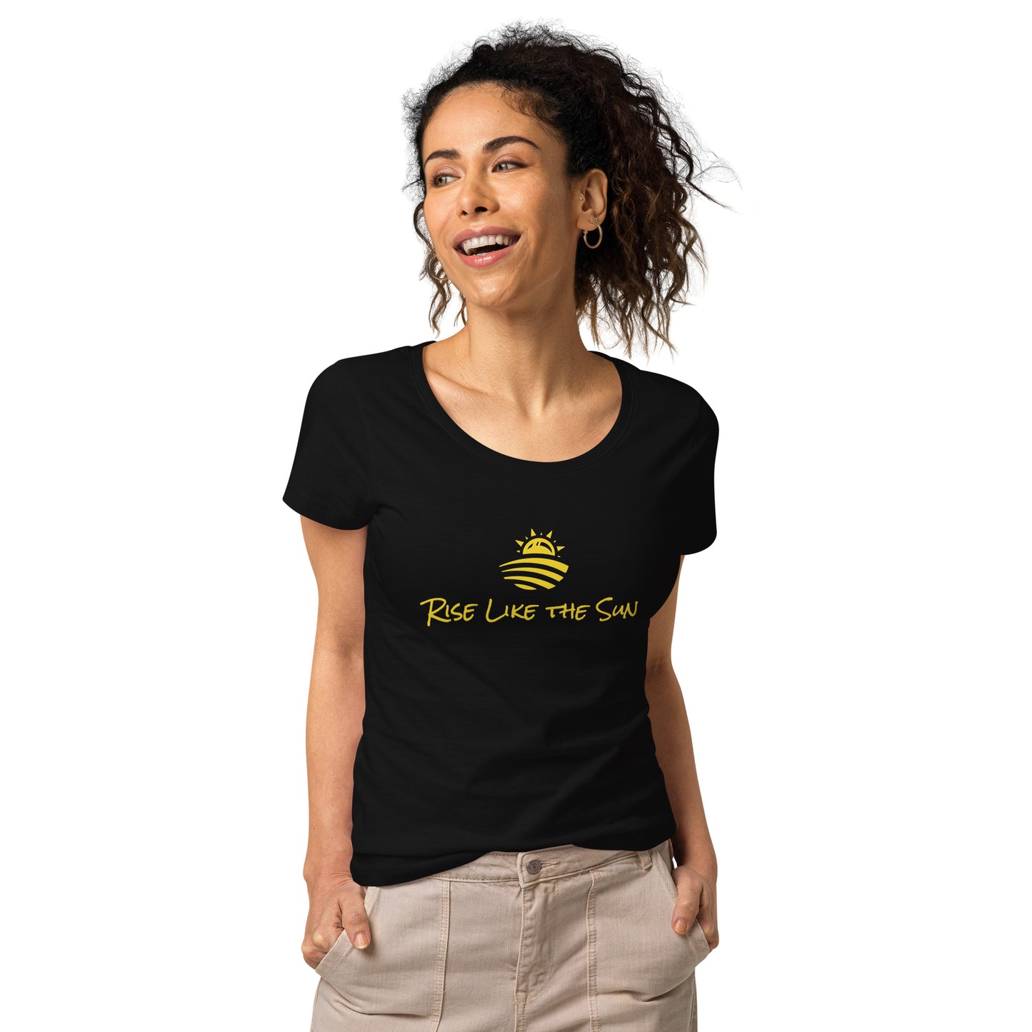 Women’s Organic t-shirt: Rise Like the Sun