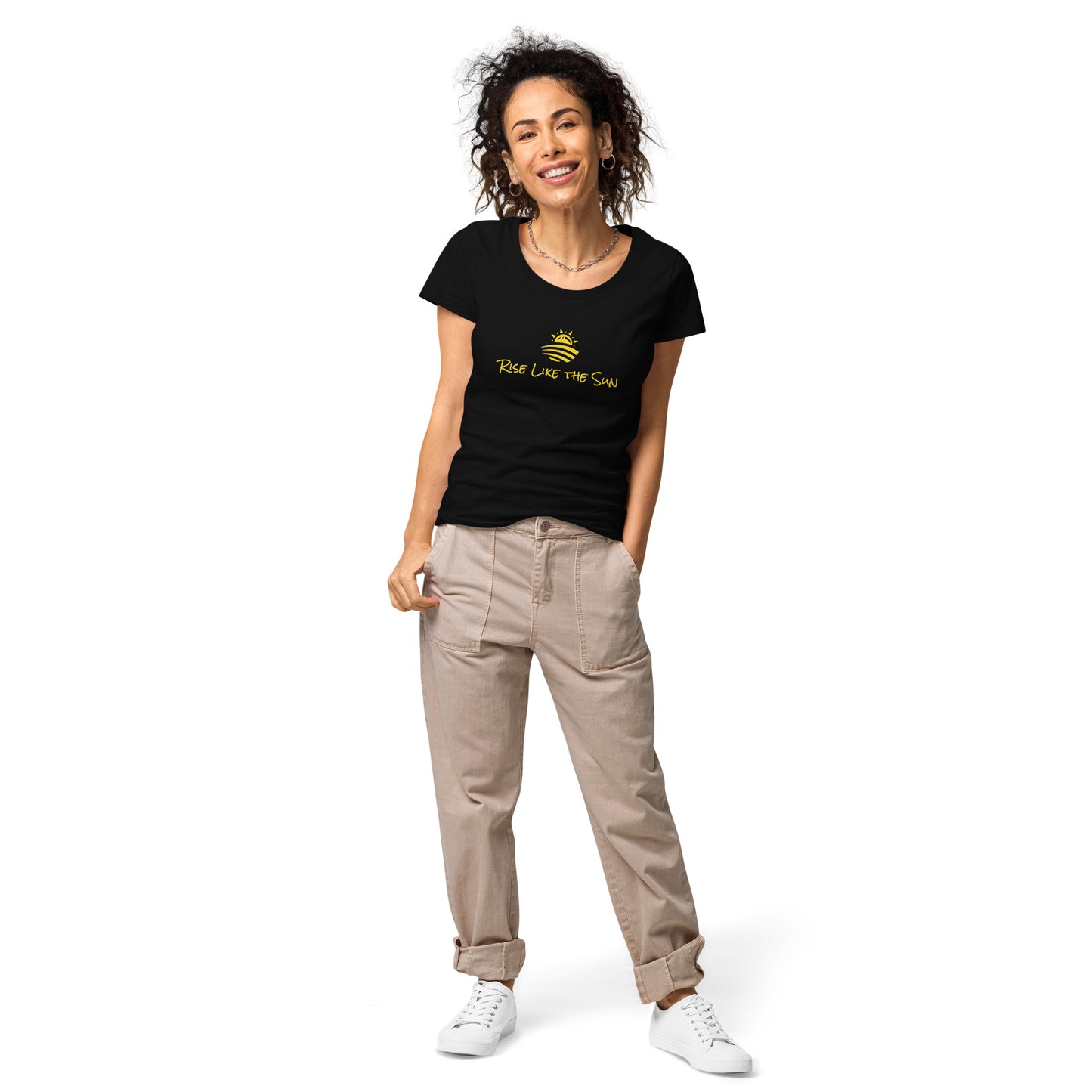Women’s Organic t-shirt: Rise Like the Sun