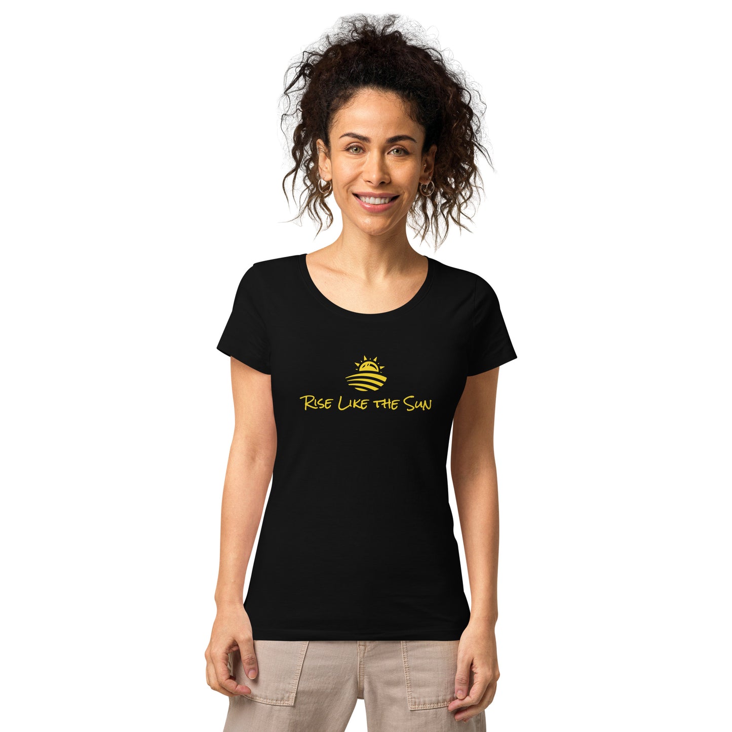 Women’s Organic t-shirt: Rise Like the Sun