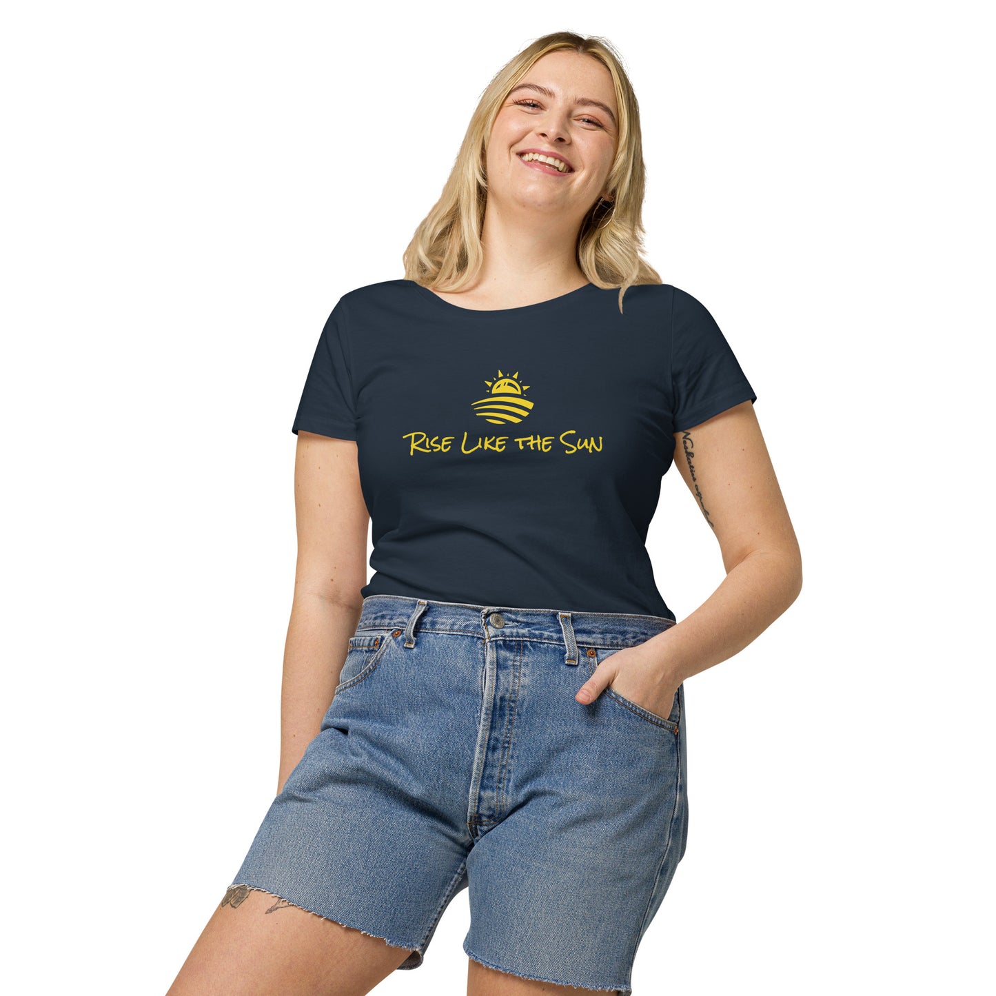 Women’s Organic t-shirt: Rise Like the Sun