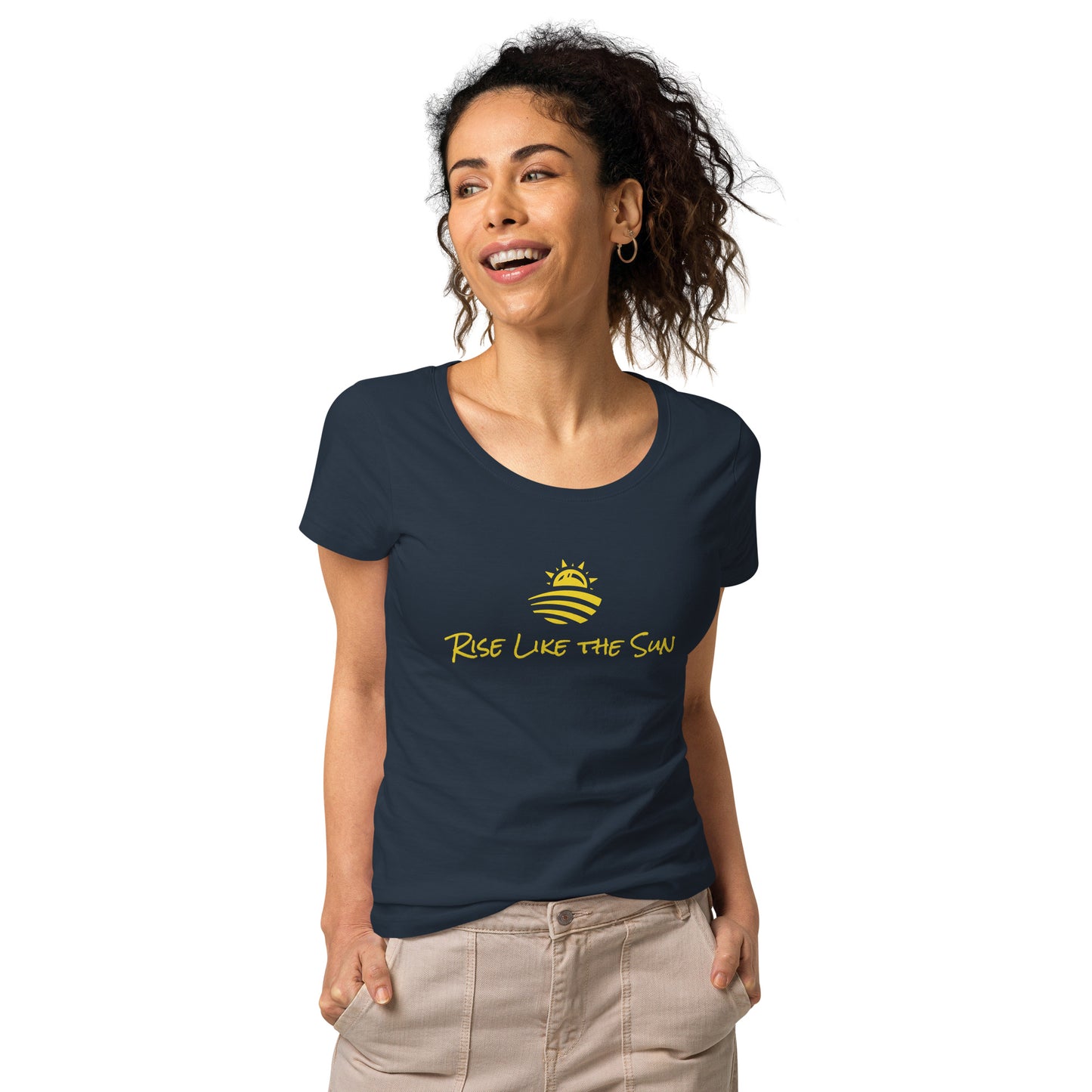 Women’s Organic t-shirt: Rise Like the Sun