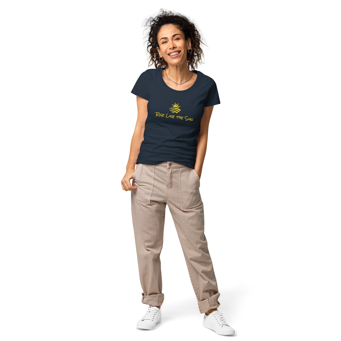 Women’s Organic t-shirt: Rise Like the Sun