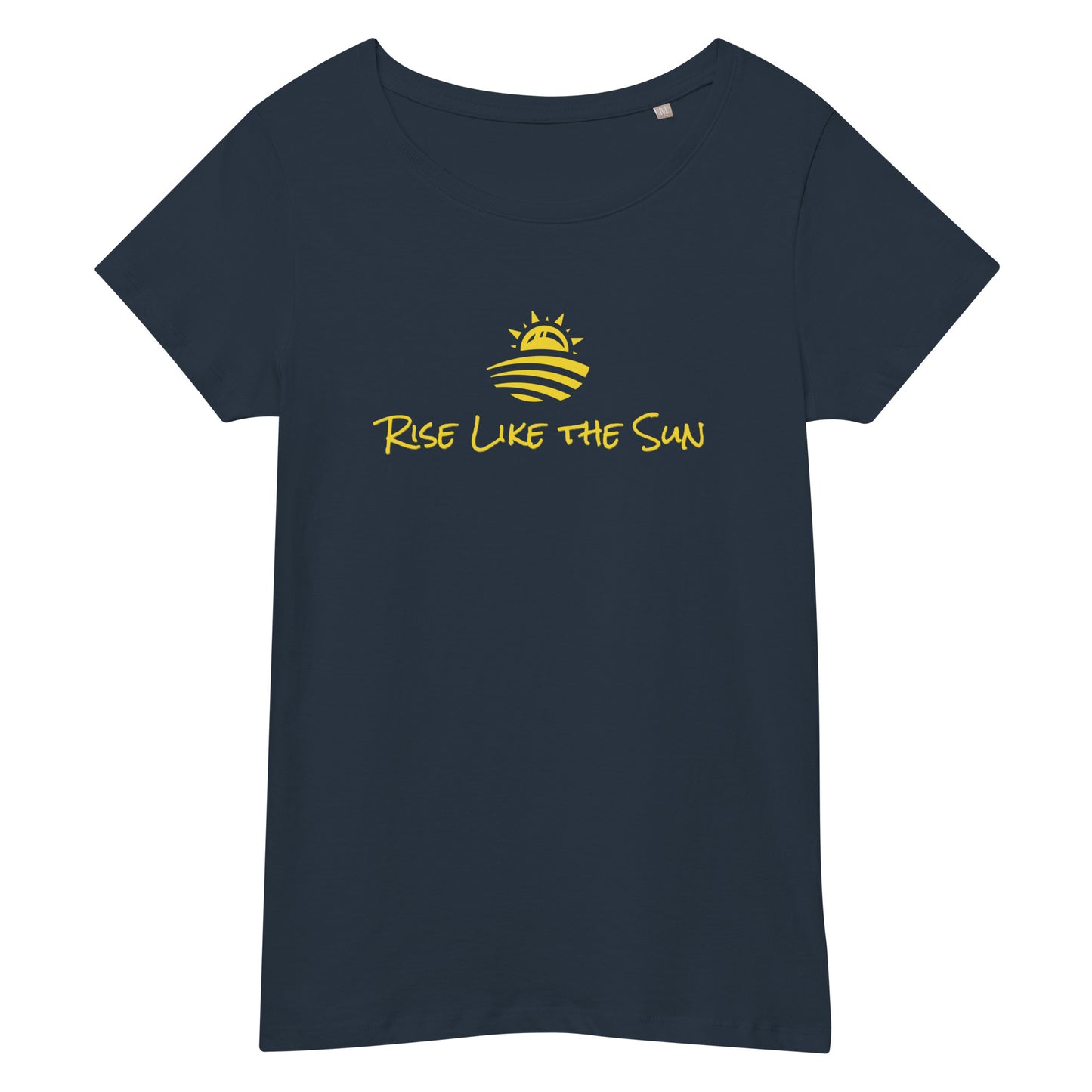 Women’s Organic t-shirt: Rise Like the Sun