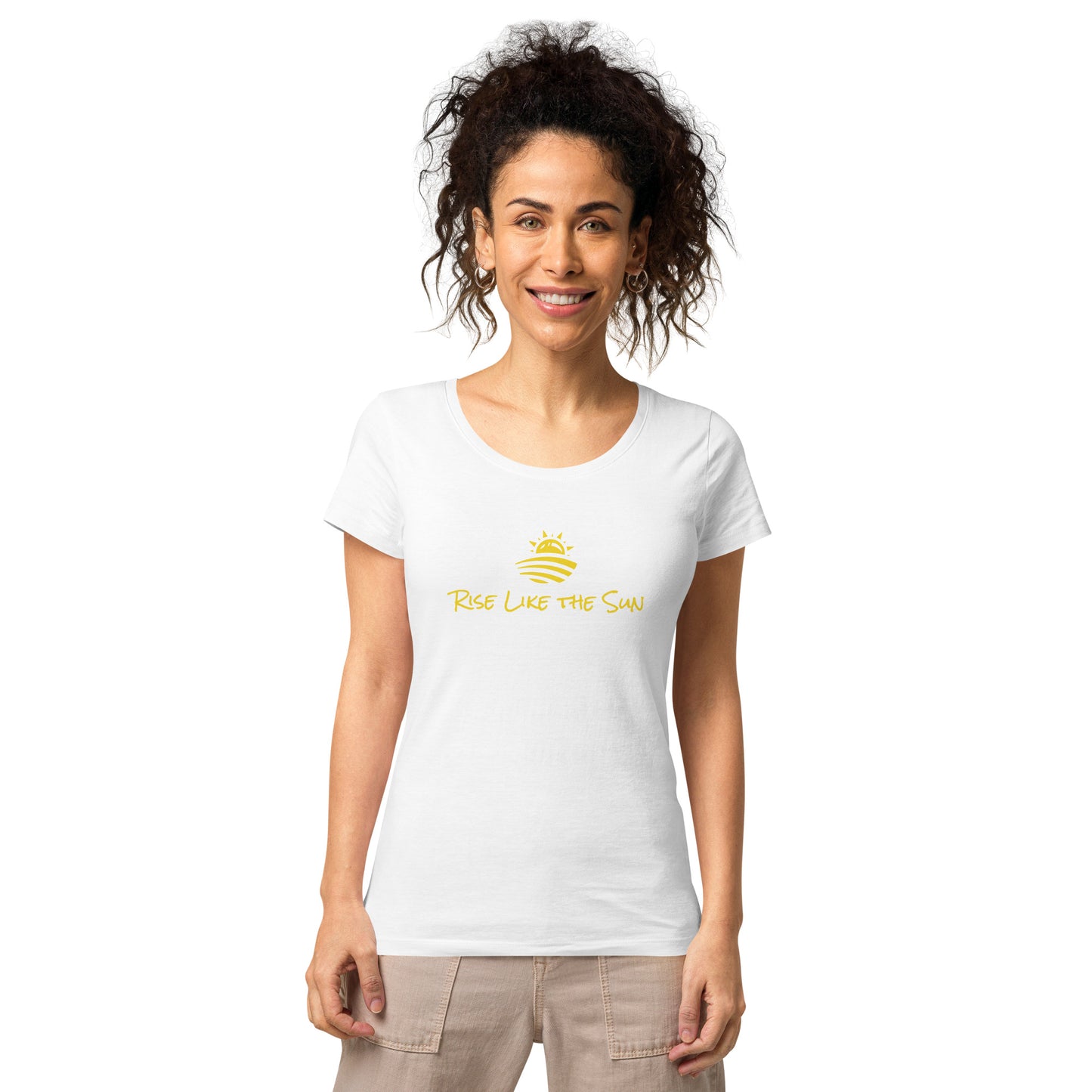 Women’s Organic t-shirt: Rise Like the Sun