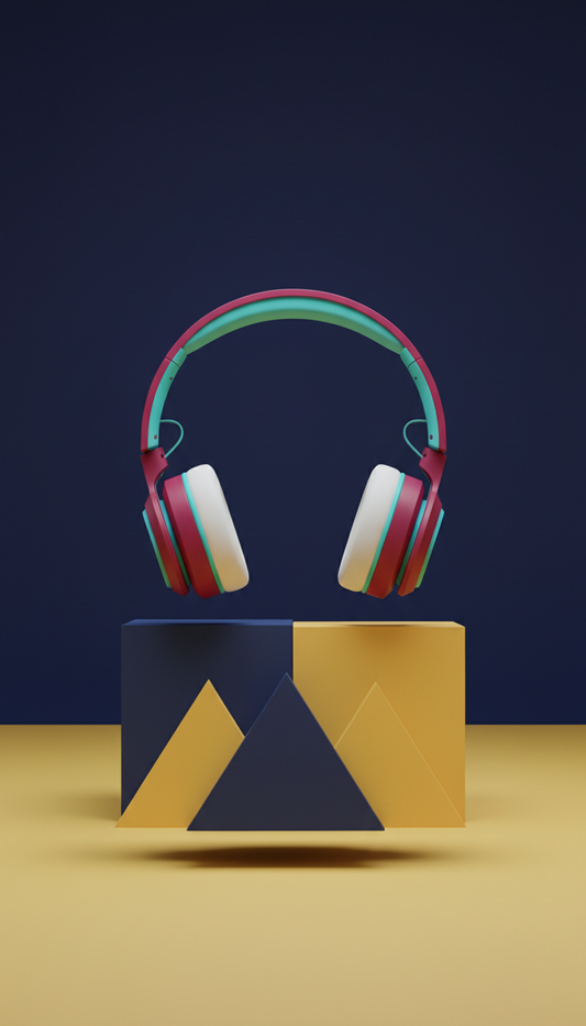 Custom Artist-Branded Wireless Headphones