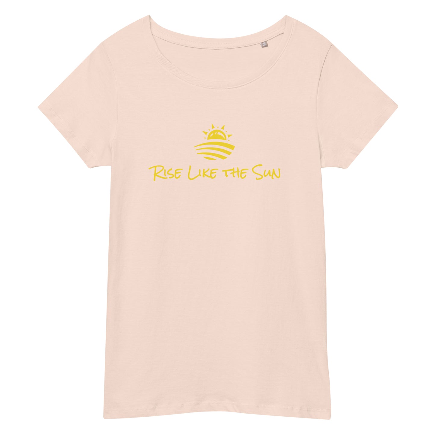 Women’s Organic t-shirt: Rise Like the Sun