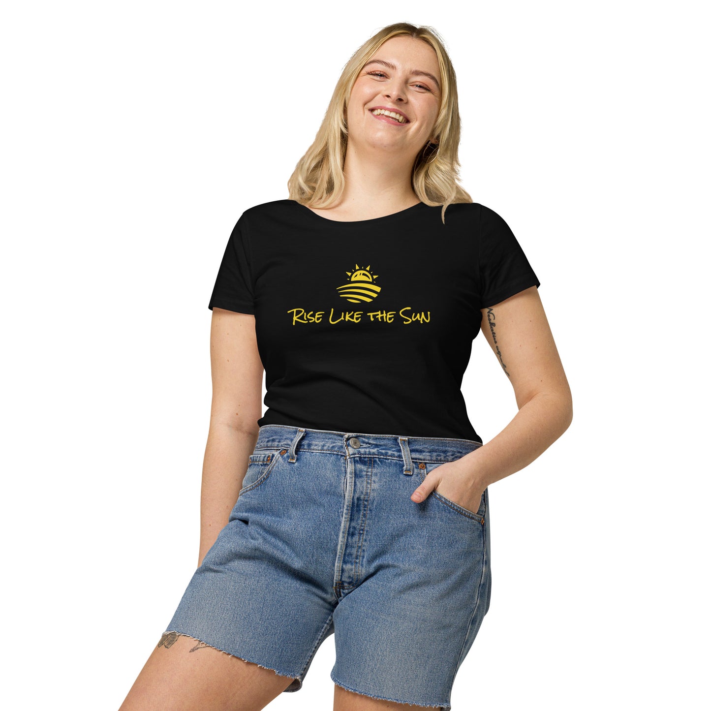 Women’s Organic t-shirt: Rise Like the Sun