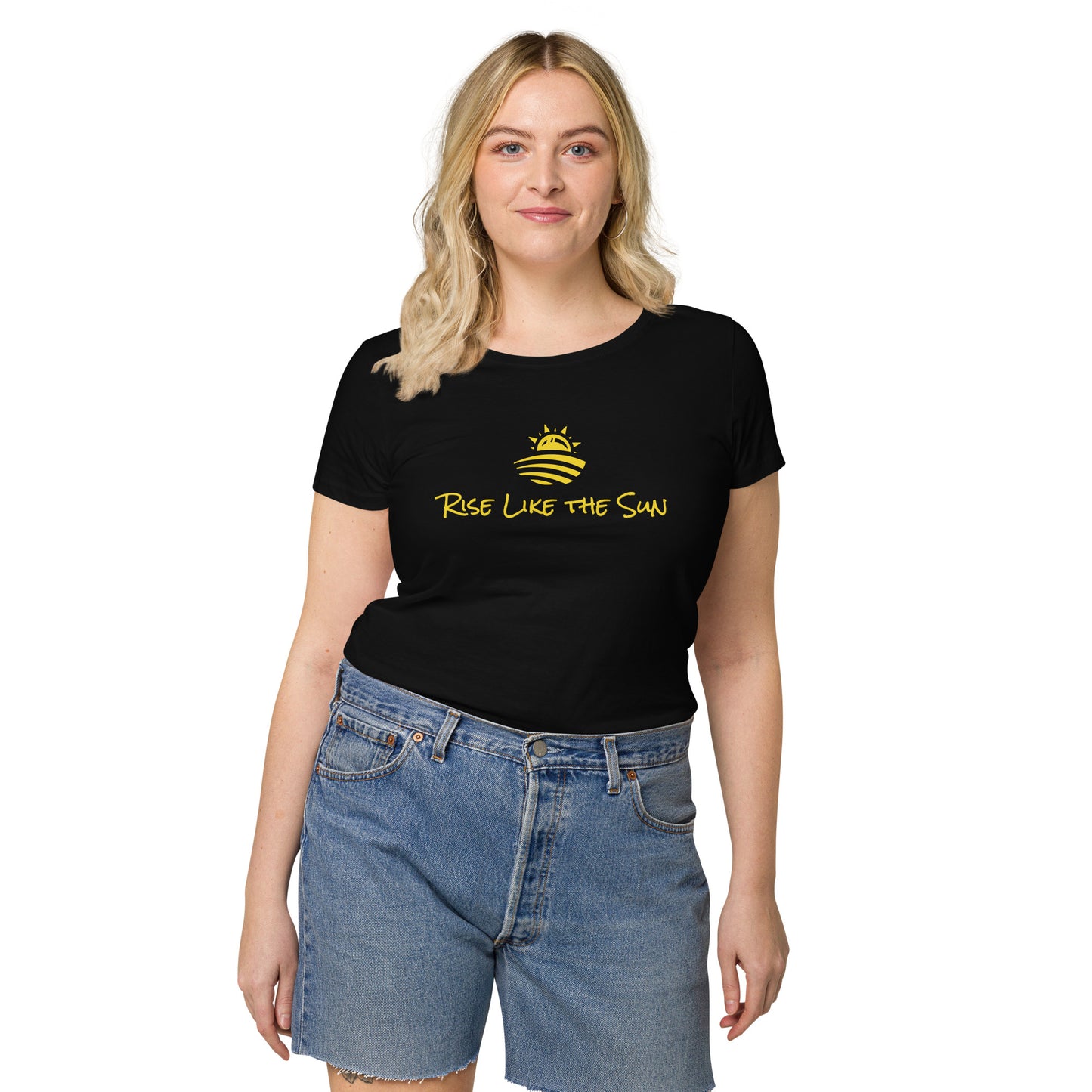 Women’s Organic t-shirt: Rise Like the Sun
