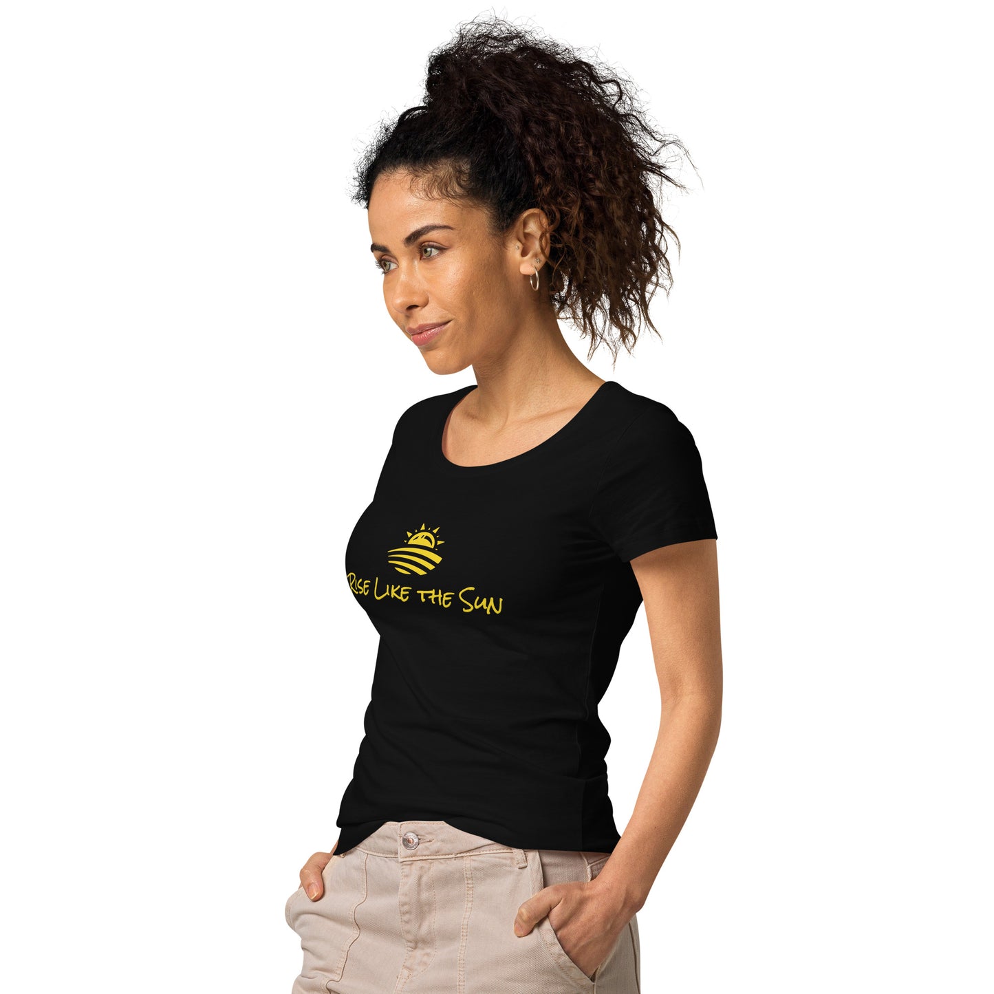 Women’s Organic t-shirt: Rise Like the Sun
