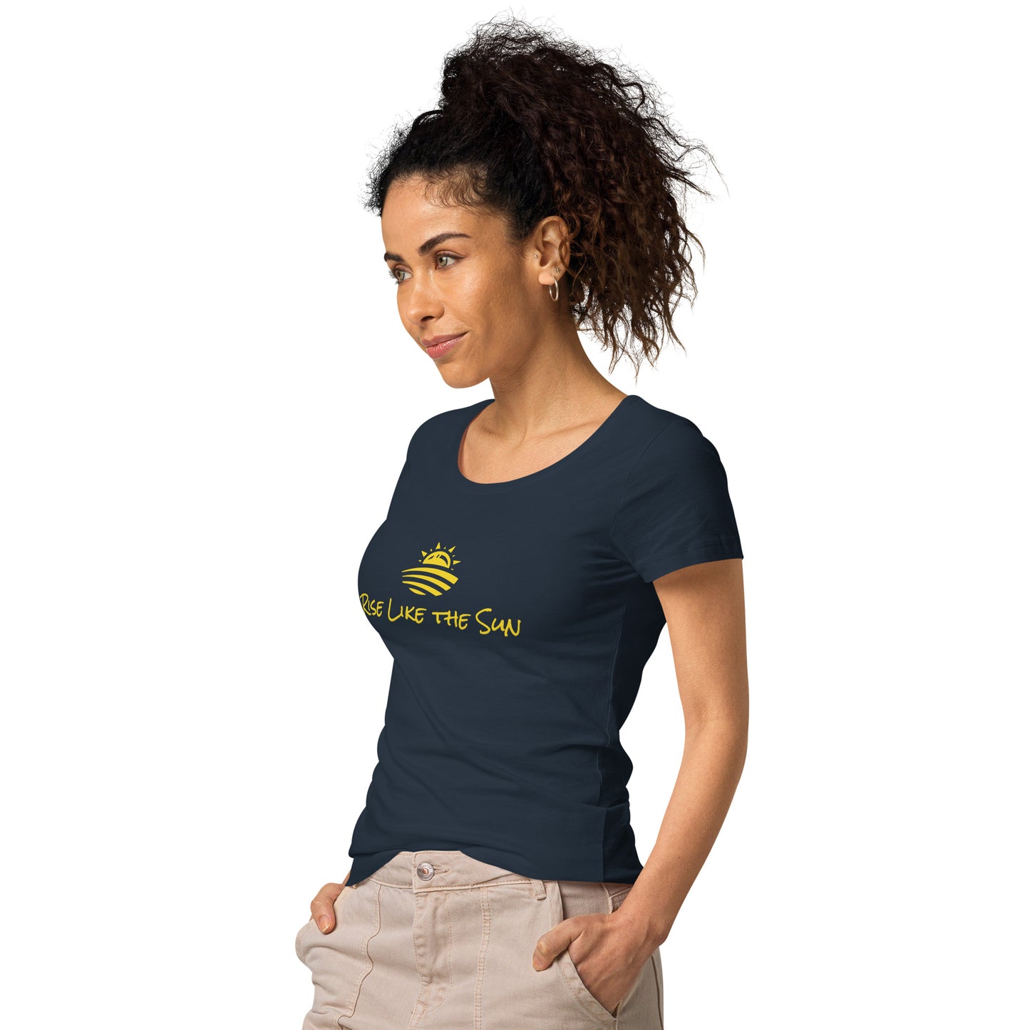 Women’s Organic t-shirt: Rise Like the Sun