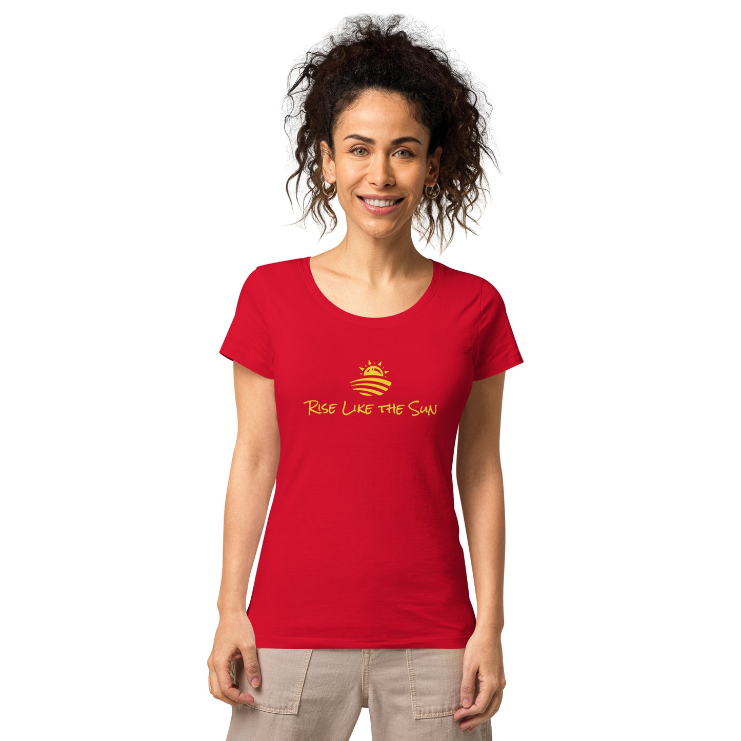Women’s Organic t-shirt: Rise Like the Sun