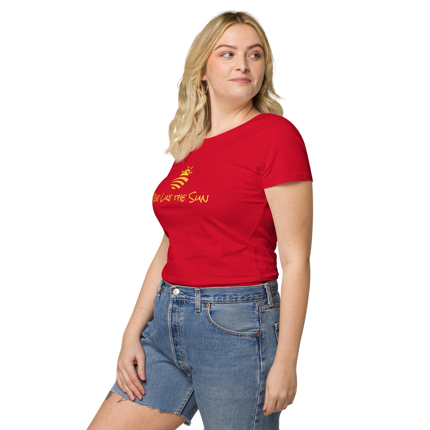 Women’s Organic t-shirt: Rise Like the Sun