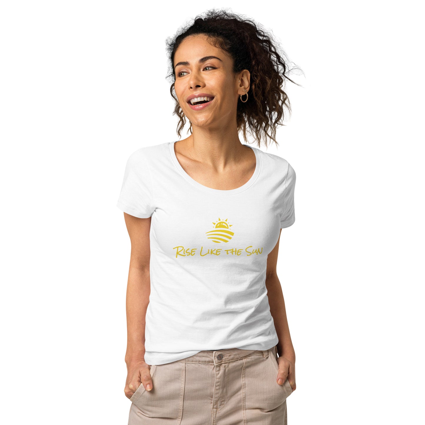 Women’s Organic t-shirt: Rise Like the Sun