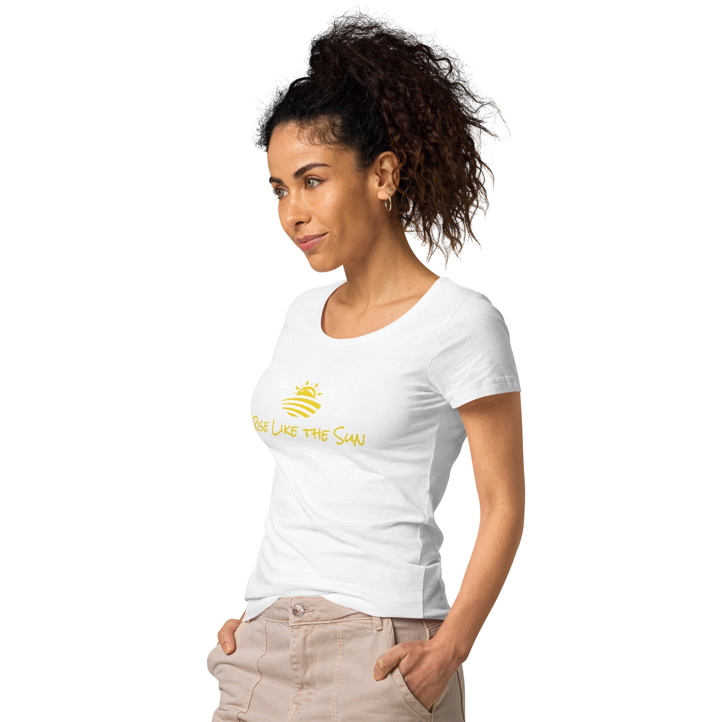 Women’s Organic t-shirt: Rise Like the Sun